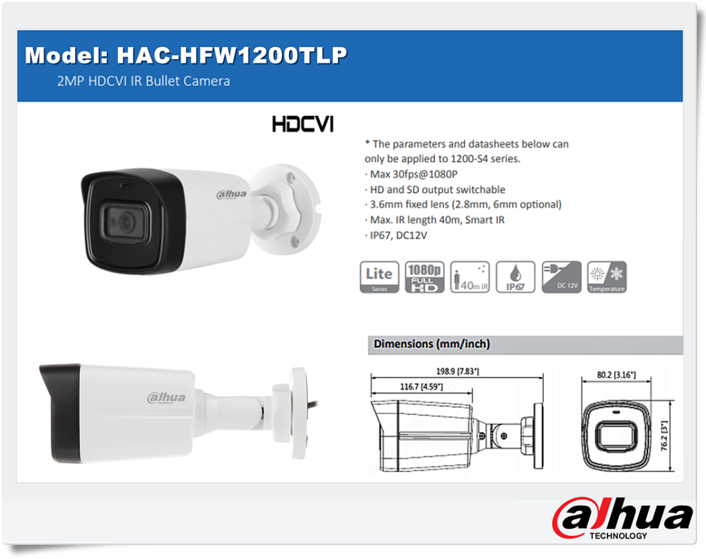 Dahua CCTV Sri Lanka | CCTV Installation | Wholesale