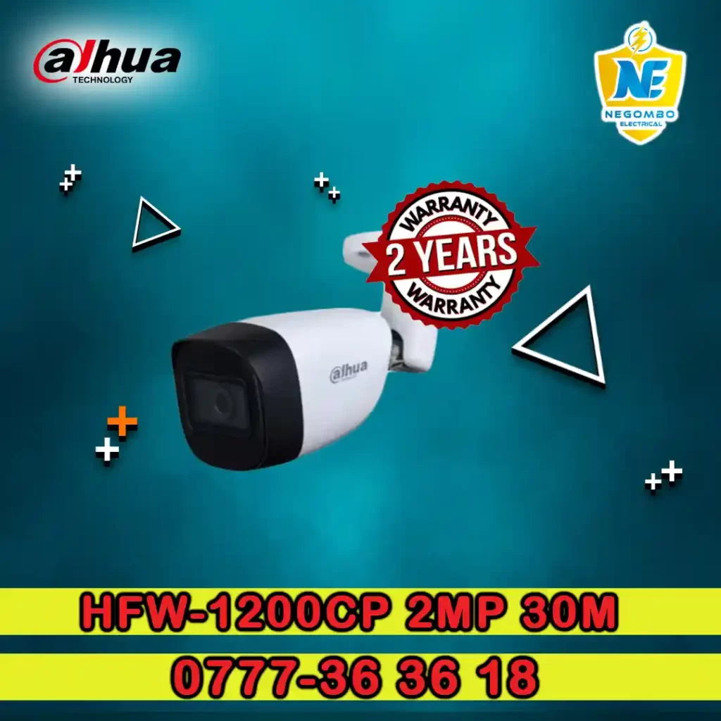 DAHUA HFW1200CP 2MP 30M IR BULLET BEST PRICE IN SRI LANKA Dahua CCTV